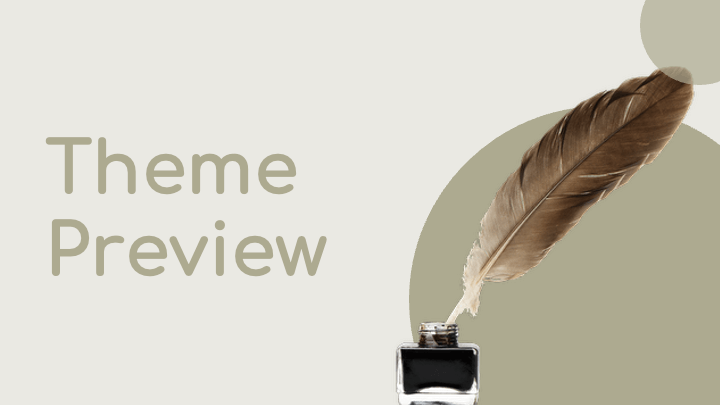 Beige palette with bold circular geometry and editorial tone for multipurpose presentations